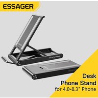 Essager Universal Desktop Mobile Phone Holder Stand For iphone14 13 Pro Max iPad Xiaomi Foldable Desk Bracket Portable Stand New