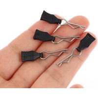 。6/12/24Pc new For MJX Hyper Go 14210 14209 14303 14302 14301 16208 SCY 16101 RC Car Parts R-type Car Shell Body Fixed Clips Pin