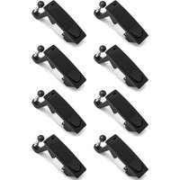 B97A-8Pcs Compression Latch Lock Zinc Alloy Flush Lever Latch Adjustable Grip Range 0.04 Inch-0.94 Inch