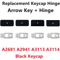 Replacement UP Down Arrow Keycap Key Hinge For MacBook Pro Air A2681 A2941 A3113 A3114 Keyboard Black Keycap