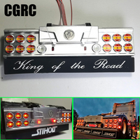 1::14 Scale Model Car Metal Aluminum Alloy Taillight Group for Tamiya 1/14 RC Truck For Scania R620