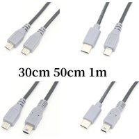 Type-c to Micro USB Mini usb Micor usb Data Cable ForAndroid phone OTG Data Transfer Charging wire copper 30cm 50cm