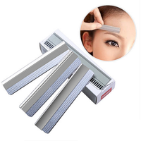 Lame de rasoir pour rasoir de sourcils, 100 pièces, fournitures de Microblading en acier inoxydable pour maquillage Permanent, outil de beauté pour tatouage des sourcils