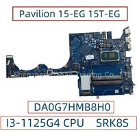For HP Pavilion 15-EG 15T-EG Laptop Motherboard With i3-1115G4 I3-1125G4 i7-1165G7 CPU UMA DA0G7HMB8G0 DA0G7HMB8H0 M16348-601