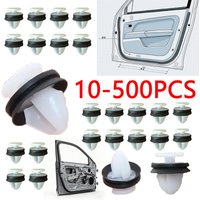 10-500X Car Interior Trim Door Panel Card Fastener Clips Panel Clip For Peugeot 206 207 208 307 308 407 807 1007 Retainer Rivet