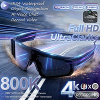 AliExpress TAVYU Smart Camera Sport Sunglasses Men HD 1080P Anti-shake Camera Cycling Skiing Lightweight Comfortable Goggles Waterproof Windproof