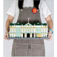 Winter St. Petersburg Palace DIY Building Blocks Home Decor Family Best Gift (1063PCS)