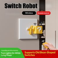 Wireless Remote Control Switch No Wiring Smart Automatic Light Switch For Dormitory Bedroom Lamp Remote Control