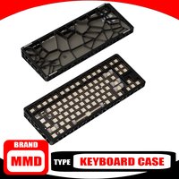 Mmd Ar80 Hollow Out Keyboard Durable Shell Aluminum Alloy Shell Keyboard Kit Compatible with Wooting 80he Keyboard Kits Gift