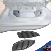 Car Front Engine Hood Scoop Bonnet Air Outlet Vent Decoration Cover for Jeep Wrangler JK 2/4-Door 2007-2017 Exterior Accessories