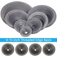 1Pcs 4/5/6.5/8/10/12inch Speaker Woofer Paper Cone Foam Surround Threaded Voice Coil Repair Kit Speaker Accessory