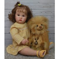 60CM Charlotte Princess Toddler Doll NPK Lifelike High Quality Reborn Doll Hand Painted with Multiple Layers And Visible Veins
