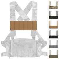 Tactical D3CRM MK3 Chest Rig Bridge MOLLE Panel Placard Phone Holder Platform Hunting Vest Chest Rig Accessories