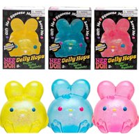 NeeDoh Style Scented Bunny Squishy Toy Jelly Hops Super Solid Squeeze Fidget Ball Stress Relief Sensory Toy Multi Color Optional