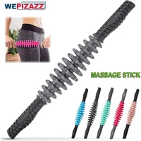 Body Massage Sticks Muscle Roller Athletes Muscle Roller Stick for Relief Muscle Soreness Cramping Tightness Anti Cellulite Gym