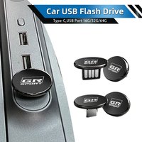 Car USB Type-C Flash Drive Mini Memory Stick Music Device Accessories For Toyota Crown GR Corolla YARIS L Auris C-HR Hilux Vios
