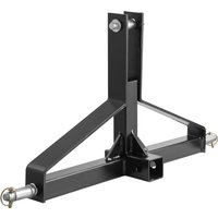 SucceBuy Attelage de remorque 3 points avec récepteur 2 pouces, compatible avec tracteurs 3 points, capacité 3000 lbs, compatible avec Kubota, Mahindra, Ford, Yanmar, John Deere