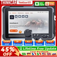 THINKCAR THINKSCAN 672 Professional Car Diagnostic Tool CANFD Bidirectional 28 Reset IMMO Oil Full System Free Auto Obd2 Scanner