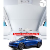2026 For Tesla Model Y Juniper Sunshade Magnetic Suction Clip Sunroof honeycomb Sunshades Model 3 Highland Skylight Accessory