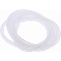 High Quality 1Pc White RC Silicone Fuel Line Oil Tube Fuel Pipe Hose for Gas Engine Nitro Engine Glow RC Model Parts 100mm