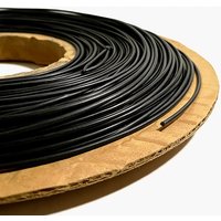 1/2/3/5/10mm diameter 1.5~6mm black FKM solid sealing strip resistant to high and low temperature industrial dust sealing strip.