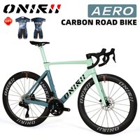 Carbon Road Bike with Electronic Shifter Kit 9270 8170 7170 7020 for BB92 700x30C Tire 12x100mm 12x142mmThru Axle Disc Brake NEW