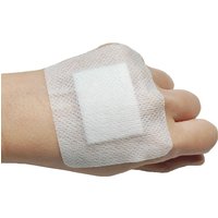 50pcs Breathable Nonwoven Fabric Dressings, Center High Absorbent Non Stick Gauze Pad, Skin Friendly, Essential for Family Trave