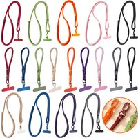 Universal Mobile Phone Straps with Clip - Upgraded Anti-Drop 360° Rotation Adjustable Crossbody Neck Lanyards Portable Long Rope