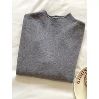 Ladies Long Sleeve Knit Tops Women's Autumn Winter 2026 New Solid Color Pullovers Female Turtleneck Versatile Sweater