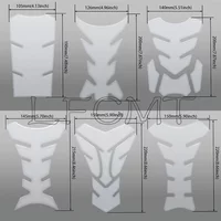 Universal Motorcycle Clear Tankpad Decals Accessories Transparent Resin Oil Gas Fuel Tank Pad Protector Stickers Waterproof