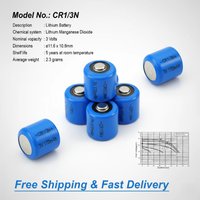 3V CR1/3N Lithium Battery 170mAh CR-1/3N DL-1/3N Li-ion Cell for Camera Dog Training Collar Aiming Device 1-10PCS High Discharge