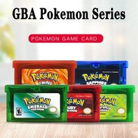 Pokemon Game Card GBA Series 32-bit Video Game Cartridge Console Card Emerald FireRed LeafGreen Ruby Sapphire Multi-language