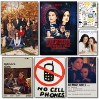 Gilmore Girls TV Series Poster High Quality Wall Art for Home Bedroom Living Hallway Perfect Gift