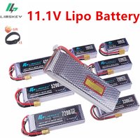 3S Lipo Battery 11.1V 1500/1800/2200/2700/3000/3300/4200/5200/6000/7200/10400mAh For RC Car Airplane Boat