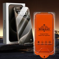 2Pcs Dust Free Screen Protector For iPhone 17 Pro Max 16 15 13 11 12 14 Pro Max SE2 7 8 Plus XR XS Max Easy Installation Glass