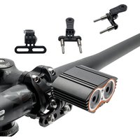 Bicycle Headlight Bracket Stem Mount Aluminum Alloy Cycling Front Light Holder Clip Camera Stand Connector Light Lamp Rack