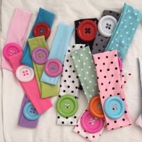 Y2K Vintage Women's Polka Dot Button Headband Spicy Girl Ins Japanese Trendy Headband Sweet Cool Sports Yoga Headband