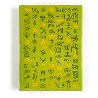 New Green Glyphs Lenormand Oracle Cards 50 Cards 9*6.4cm Vibrant Illustrations,Great For Beginners, Meditation & Party Games