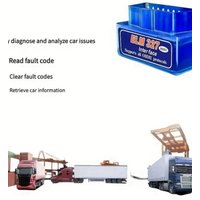1Pc Elm327 Mini V2.1 Wireless Car Diagnostic Instrument - Battery-Free Vehicle Fault Detector