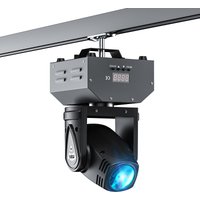 U'King 15W RGBW 4 in 1 LED Moving Head Light 11/13CH Beam Stage Light DMX512 Voice-activated Effect for Party DJ Bar KTV Disco