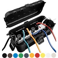 Waterproof Outdoor Electrical Box, Available in 10 Color Options, Weatherproof Connection Box for Protecting Plugs and Sockets