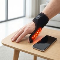 Beheizbare Daumen-Handgelenk-Stütze mit Vibrationsmassagegerät Elektrisch Beheiztes Fingerkissen Daumenstabilisator zur Linderung von Karpaltunnelsyndrom