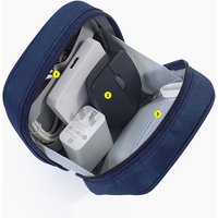 Bag Portable Organizer Oxford Cloth Travel Storage for Power Bank Headphones Data Cables Digital Accessories