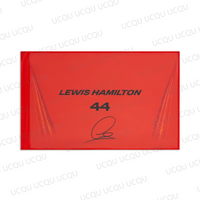 Hamilton 44 Red Racing Flag Tapestry Wall Hanging Banner Formula Fan Support Decor Bedroom Wall Art Gift