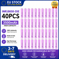 10-50 Stück INR18650-35E 3500 mAh 20 A 3,7 V wiederaufladbare Lithium-Batterie, EU-Lieferung