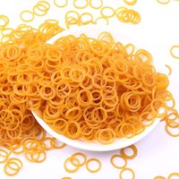 1500pcs Mini Rubber Bands Soft Elastic Bands for School Office Home Supplies Rubber Band Stationery