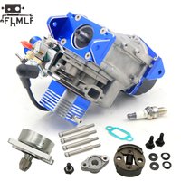 26cc or 29cc or 58cc 2-Stroke RC Boat Petrol Marine Gas Engine or Electric Start Kit for Racing Boat VS ZENOAH G260 290 580 PUM