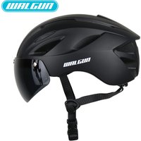 Adult Electric Scooter Helmet Cycling Helmets MTB Road Helmet Bicycle with Goggles Helme Casco Patinete Ultralight 285g 15 Vents