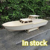 Bellina Yacht Electric Remote Control Boat Model DIY Hand-assembled Wooden Boat Model Kit Boy Toys Model Kits