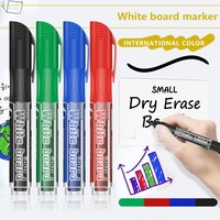 4/12Pcs Set Erasable Magnetic Whiteboard Marker Pen Blackboard Marker Chalk Glass Ceramics Office School Art Marker Stationery